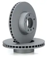 ZIMMERMANN Brake Discs + Pads + Wako for BMW 5 Series E39 535i 540i (up to March/April 2000) &ndash; Front