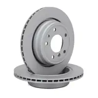 ZIMMERMANN Brake Discs + Brake Pads for BMW 5 Series E34 540i V8 M5 286/315/340 hp (rear)