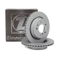 ZIMMERMANN Bremsscheiben Satz &Oslash; 300mm f&uuml;r BMW 5er E34 540i V8 M5 hinten 34211165265