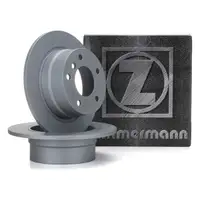 ZIMMERMANN Bremsscheiben Satz &Oslash; 272mm f&uuml;r BMW 3er E36 Compact hinten 34216758553