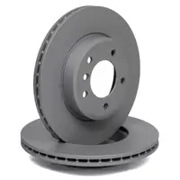 ZIMMERMANN Brake Discs + Pads + Wako for BMW 3 Series E46 325xi 192 hp (front)