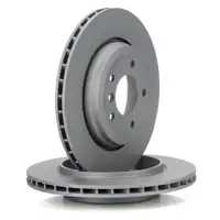 ZIMMERMANN Bremsscheiben + Bel&auml;ge + Wako f&uuml;r BMW 3er E46 330i 330xi 330d 330xd hinten