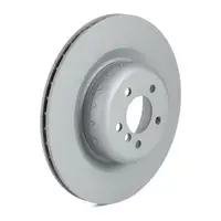 Zimmermann FORMULA F brake discs + brake pads + sensor for BMW X5M E70, X5 F15, and X6 (Rear)