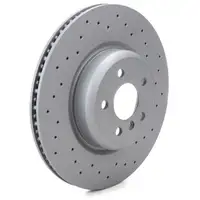 Zimmermann SPORT Bremsscheiben + Bel&auml;ge + Sensor f&uuml;r BMW 5er G30 6er G32 7er G11 hinten