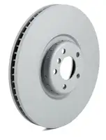 Zimmermann FORMULA F brake discs + brake pads + sensor for BMW X5 F15 X6 50i M50d (Front)