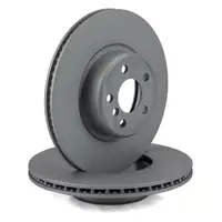 ZIMMERMANN Brake Discs + Pads + Sensor for BMW 5 Series G30 525d (without M Sport brakes) - Front