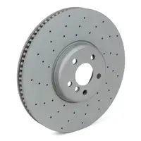 Zimmermann SPORT Brake Discs + Pads + Sensor for BMW 5 Series G30, G31, G32, G11, G12, G14 (Front)