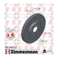 Zimmermann SPORT Bremsscheiben Satz f&uuml;r BMW F40 F44 mit M-Performance Bremse vorne