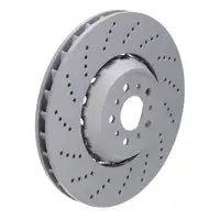 Zimmermann FORMULA Z Bremsscheiben + TEXTAR Bremsbel&auml;ge + Sensor f&uuml;r BMW M2 M3 M4 vorne