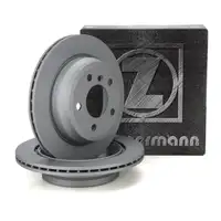 ZIMMERMANN Bremsscheiben Satz f&uuml;r BMW 3er F30 F31 F34 4er F32 F33 F36 hinten