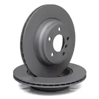 ZIMMERMANN Bremsscheiben Satz f&uuml;r BMW 3er F30 F31 F34 4er F32 F33 F36 hinten