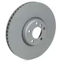 ZIMMERMANN Brake Discs + Pads + Sensor for BMW 5 Series GT F07 550i, 7 Series 750i, 760i (Front)