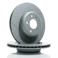 ZIMMERMANN Brake Disc Set for BMW 3 Series F30, F31, F34 and 4 Series F32, F33 with M Performance Rear
