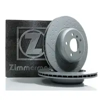 ZIMMERMANN Brake Disc Set for BMW 3 Series F30, F31, F34 and 4 Series F32, F33 with M Performance Rear