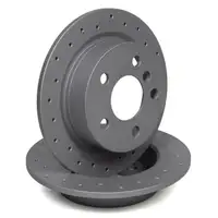 Zimmermann SPORT brake discs + Brake Pads + Sensor for MINI F55, F56, F57 (October 2014 onwards) &ndash; Rear