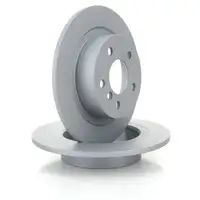 ZIMMERMANN Brake Discs + Pads + Wako for BMW 1 Series F40, 2 Series F45, F46, X1 F48, X2 F39 (Rear)