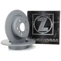 ZIMMERMANN Bremsscheiben Satz f&uuml;r BMW 2er F45 F46 X1 F48 + MINI F54 F60 hinten
