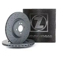 ZIMMERMANN Brake Discs for MINI R56, R57, R55, R58, R59 Performance Brake (Front)