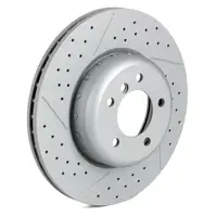 Zimmermann FORMULA F Bremsscheiben Satz f&uuml;r BMW 1er E81-E88 3er E90-93 vorne 34116778647