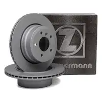 ZIMMERMANN Bremsscheiben Satz f&uuml;r BMW 5er E60 E61 525i 530i 525d 530d xDrive hinten