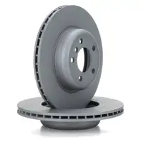 ZIMMERMANN Brake Disc Set for BMW 5 Series F10 F11 520i, 523i, 518d, 520d (Front)