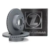 ZIMMERMANN Brake Disc Set for BMW F20, F30, F31, F34, F32, F33, F36 (Front) 34116792217