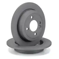 ZIMMERMANN Brake Discs + Pads + Wako for MINI R50, R53, R52 One/Cooper (Front + Rear)