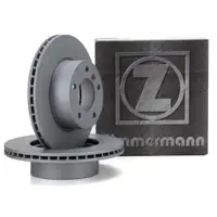 ZIMMERMANN Brake Disc Set, 284 mm, for BMW 1 Series E81/E87 116i, 118i, 116d, 118d (front)