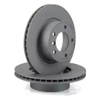 ZIMMERMANN Brake Discs + Pads + Wako for BMW 1 Series E81, E87, and 3 Series E90 (up to March 2020) &ndash; Front