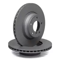 ZIMMERMANN Brake Discs + Pads + Wako for BMW 3 Series E90, E91, E92, E93, and X1 (front), model year 2010 and later