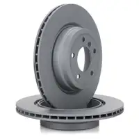 ZIMMERMANN Bremsscheiben + Bel&auml;ge + Wako f&uuml;r BMW E90-93 330/335i 325-335d 03.2010 hinten