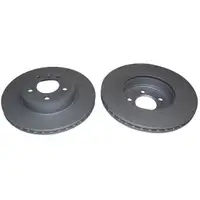 ZIMMERMANN Brake Discs + Brake Pads + Wako for BMW X3 E83 2.0-30i 2.0-30d (front)
