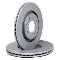 ZIMMERMANN Brake Disc Set, &Oslash; 265 mm, for CITROEN Berlingo, PEUGEOT 206, 306, and Partner (front)