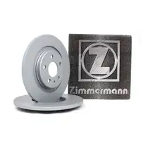 ZIMMERMANN Bremsscheiben Satz &Oslash; 272mm f&uuml;r CITROEN C8 FIAT Ulysse PEUGEOT 807 hinten
