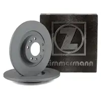 ZIMMERMANN Bremsscheiben f&uuml;r CITROEN C4 Picasso 2 PEUGEOT 308 2 2 3008 5008 Expert hinten