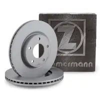 ZIMMERMANN Bremsscheiben Satz f&uuml;r NISSAN Juke F15 Pulsar N17 vorne
