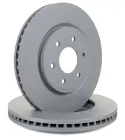 ZIMMERMANN Brake Discs for Nissan Navara (D40) and NP300 Pathfinder (R51) &ndash; Front