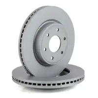 ZIMMERMANN Bremsscheiben + Bremsbel&auml;ge f&uuml;r NISSAN Navara D23 RENAULT Alaskan vorne