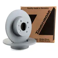 ZIMMERMANN Bremsscheiben f&uuml;r ALFA ROMEO Mito FIAT Bravo 2 Stilo Linea LANCIA Delta hinten