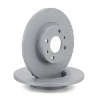 Brake Set: Brake Discs + Brake Pads for FIAT Punto 176 188 and LANCIA Y 840 with front ABS