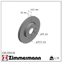 ZIMMERMANN Brake Discs + Brake Pads for FIAT Punto 188_ 1.4, 1.3 JTD, 1.9 JTD (front)