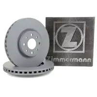 ZIMMERMANN Brake Disc Set for ALFA ROMEO Mito, FIAT Bravo, Stilo, and LANCIA Delta (Front)