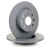 ZIMMERMANN Brake Discs + Brake Pads for OPEL Adam Corsa E 15-inch Rear