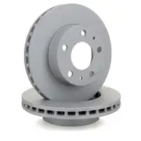 ZIMMERMANN 230.2374.20 Bremsscheiben Satz f&uuml;r CITROEN Jumper FIAT Ducato PEUGEOT vorne