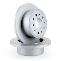 ZIMMERMANN Brake Disc Set for CITROEN Jumper, FIAT Ducato, and PEUGEOT Boxer (15-inch rear)