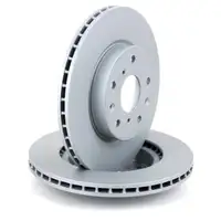 ZIMMERMANN Brake Disc Set for Fiat Sedici and Suzuki SX4 (GY) &ndash; Front