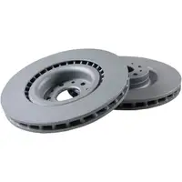ZIMMERMANN Brake Discs for Fiat DOBLO (263), Opel COMBO (X12), and POC J43 (front)