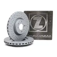 ZIMMERMANN Bremsscheiben Satz f&uuml;r ABARTH 500/C 595/695 vorne