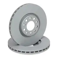 ZIMMERMANN Brake Disc Set for FIAT 500X 334_ (up to December 2015) JEEP Compass MP M6 (front)