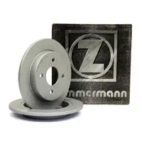 ZIMMERMANN Brake Disc Set for FORD Fiesta 5 ST150, Focus 6, and Sierra (rear)